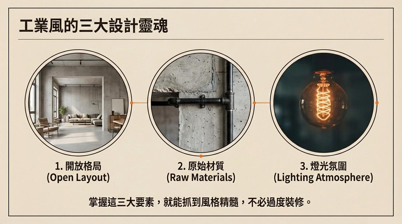 工業風三大要素說明