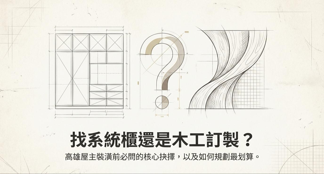 木工好還是系統櫃好?