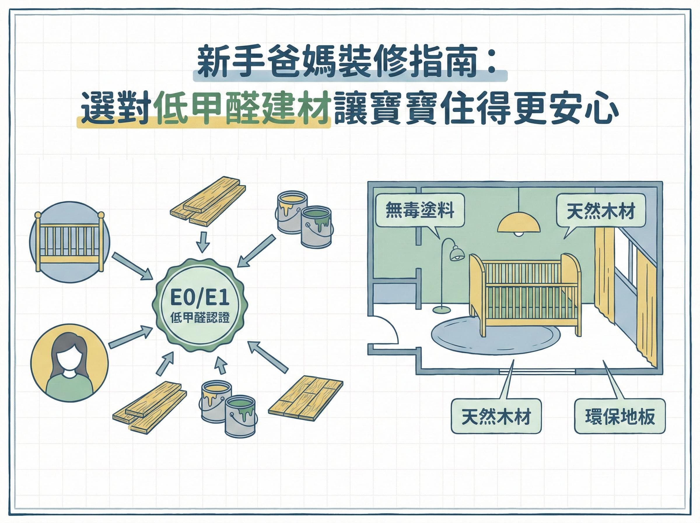 低甲醛建材選擇