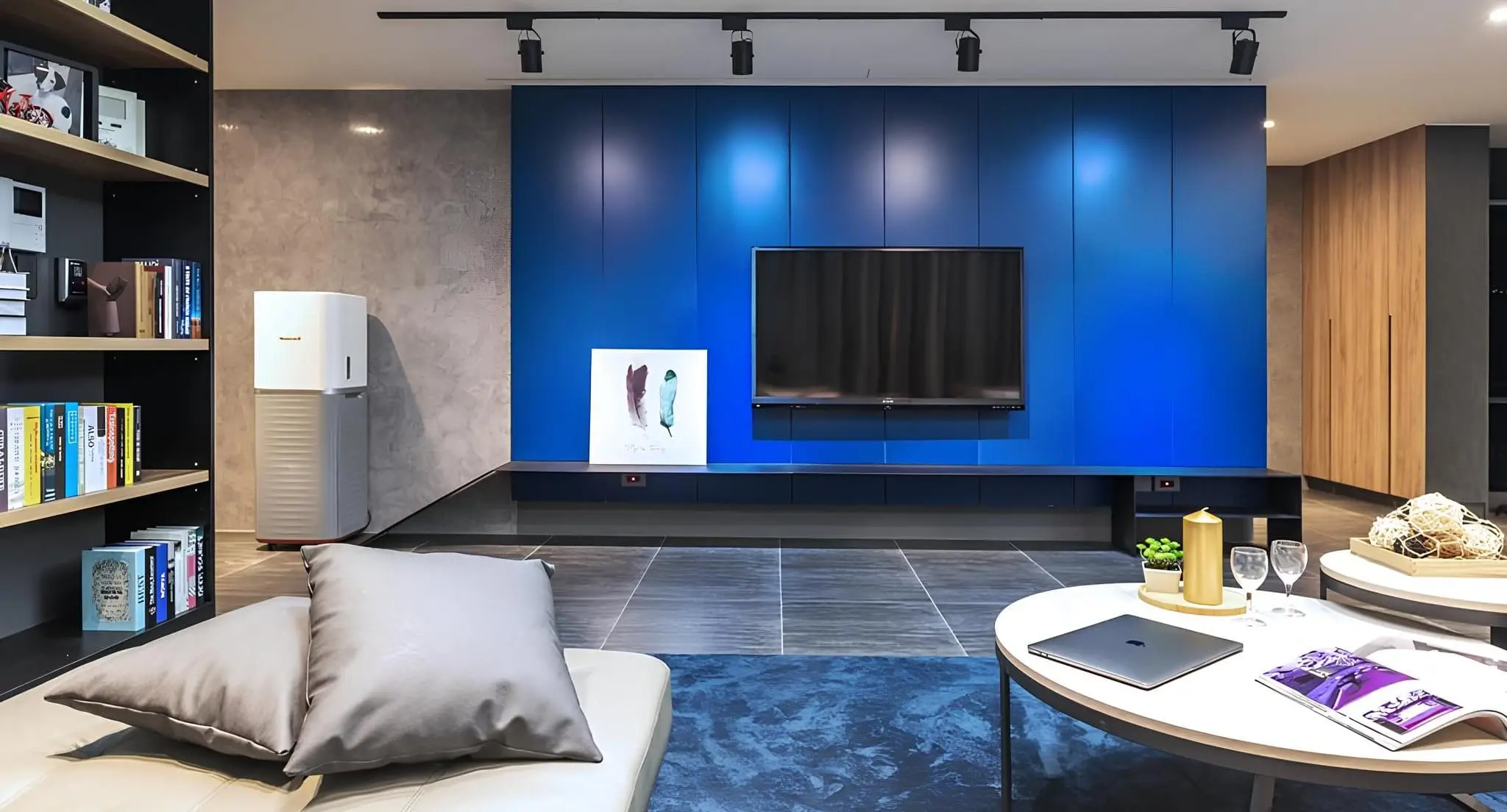 高雄室內設計案例-All Blue美式湛藍風-adc室內設計