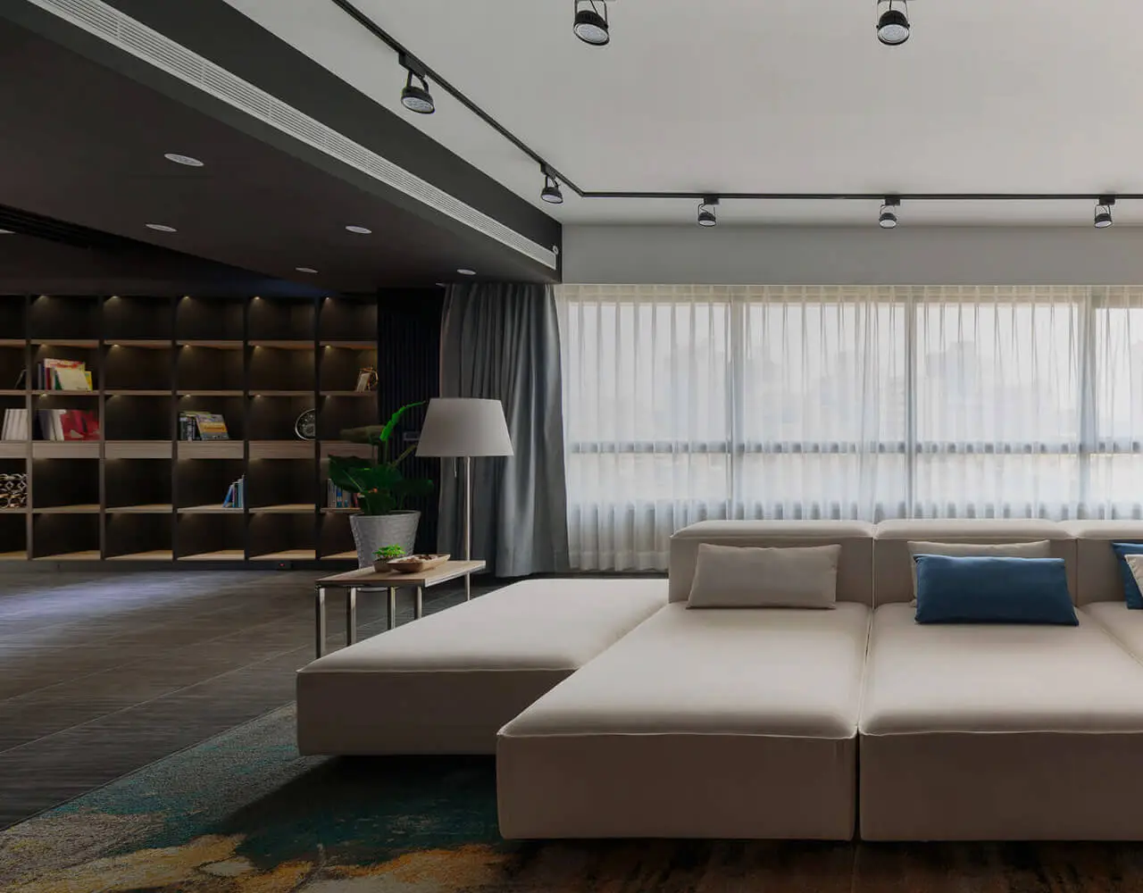 高雄室內設計案例-美式客廳-adc室內設計